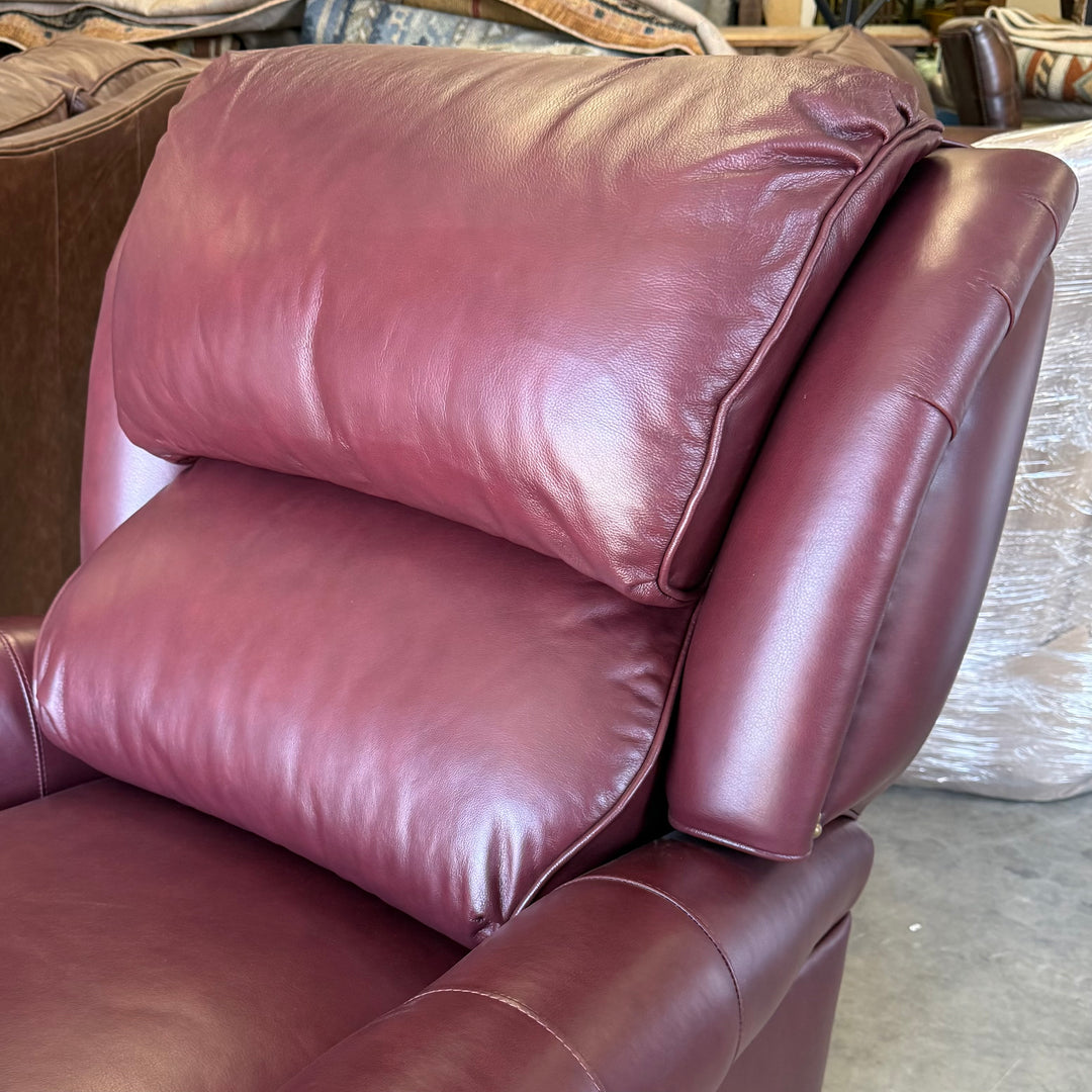 Hancock & Moore Austin Tilt Back Chair with Ottoman