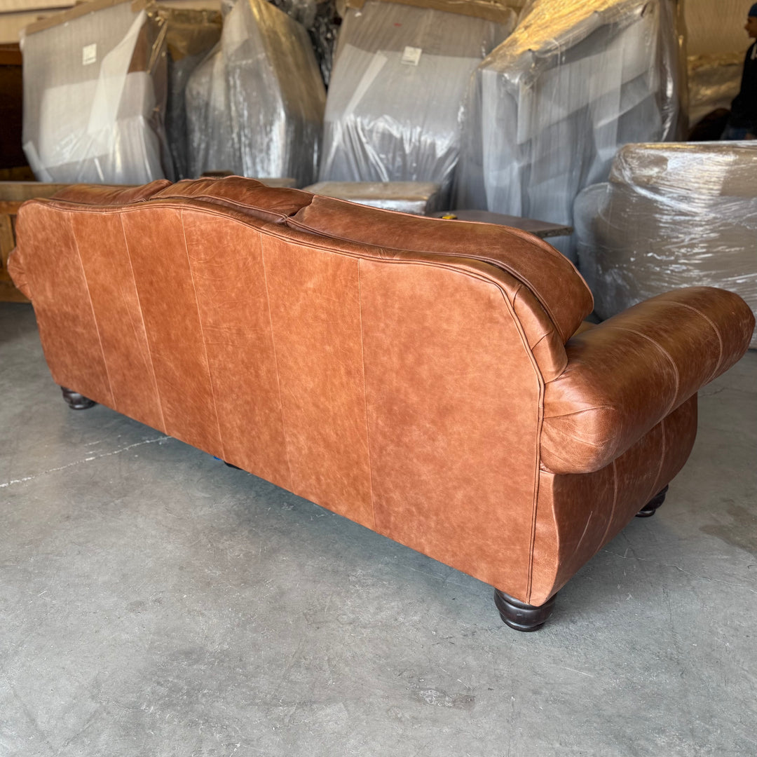 Whiskey Leather Sofa