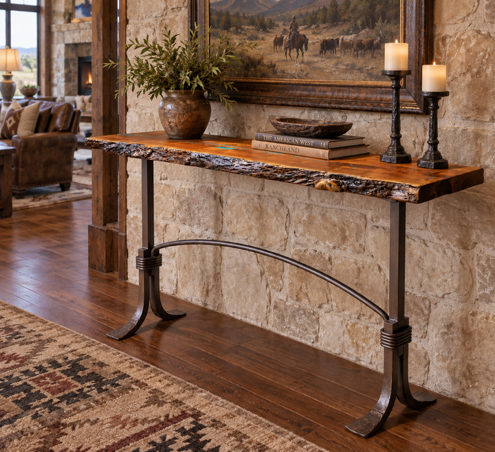 Geronimo Mesquite Sofa Table