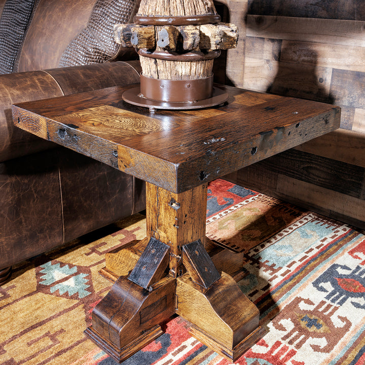 Getty Reclaimed Wood End Table