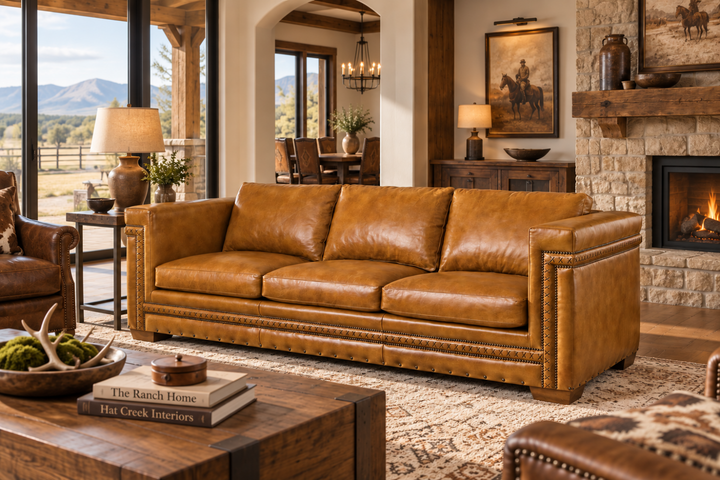 Hancock Architect Leather Sofa