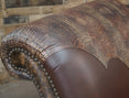 Heritage Leather Chaise II