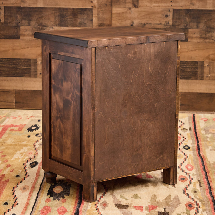 Arden Western Cowhide Bed