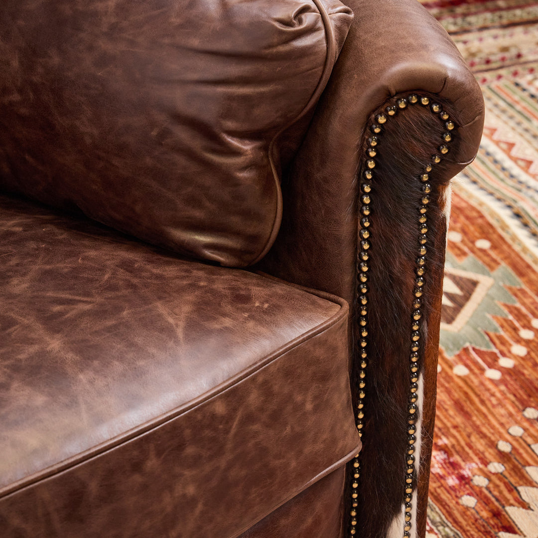 Cavendar Western Leather Snug Recliner