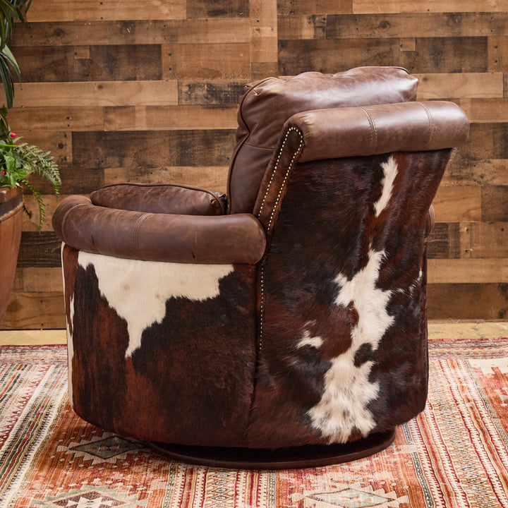 Cavendar Western Leather Snug Recliner