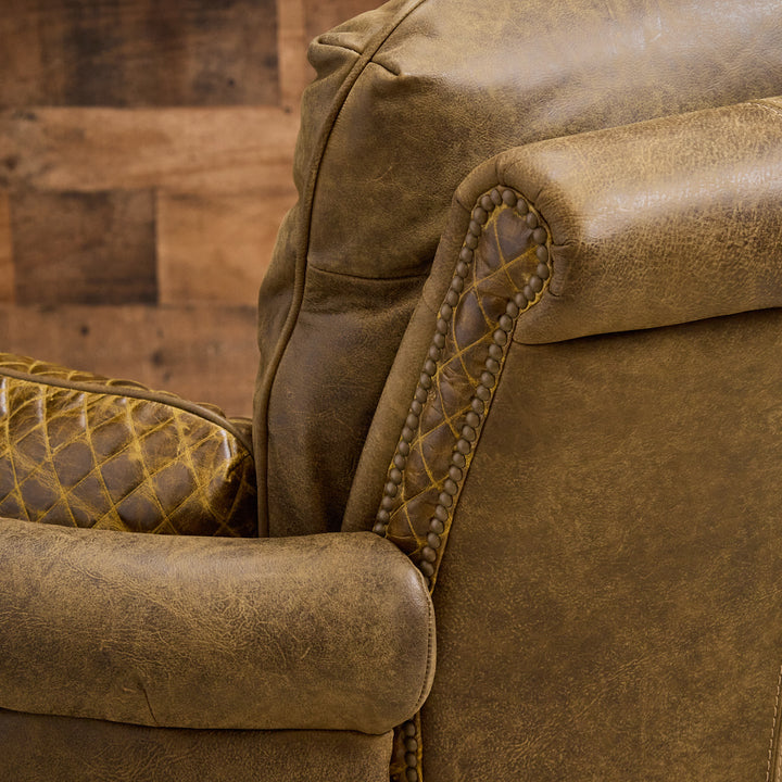 Forrest Hills Western Leather Snug Recliner
