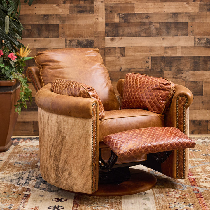 Midland Western Leather Snug Recliner