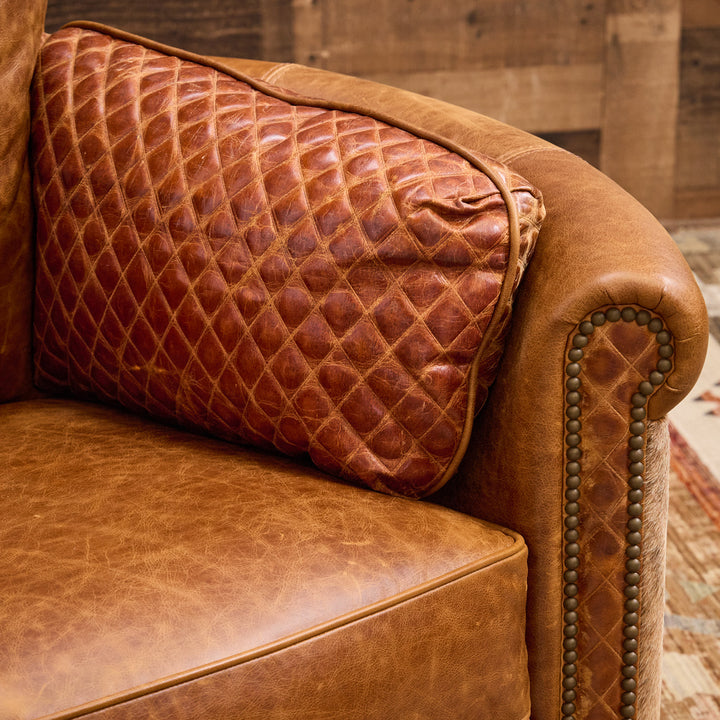 Midland Western Leather Snug Recliner