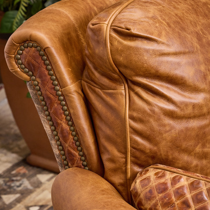 Midland Western Leather Snug Recliner