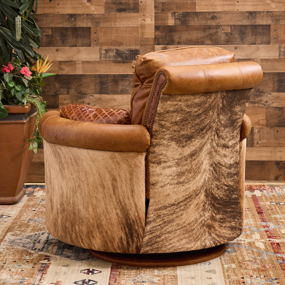 Midland Western Leather Snug Recliner