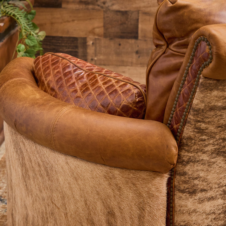 Midland Western Leather Snug Recliner