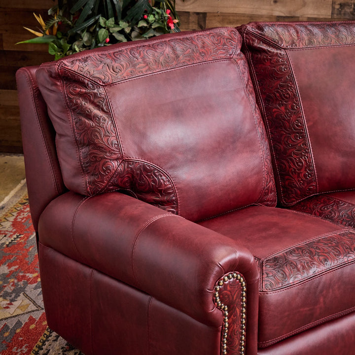 Farwell Leather Reclining Sofa