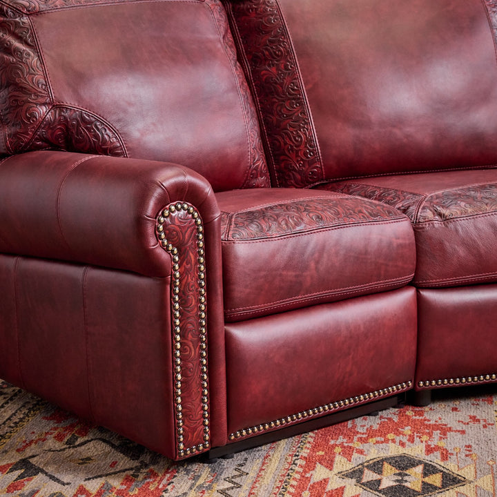 Farwell Leather Reclining Sofa