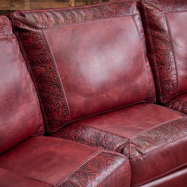 Farwell Leather Reclining Sofa