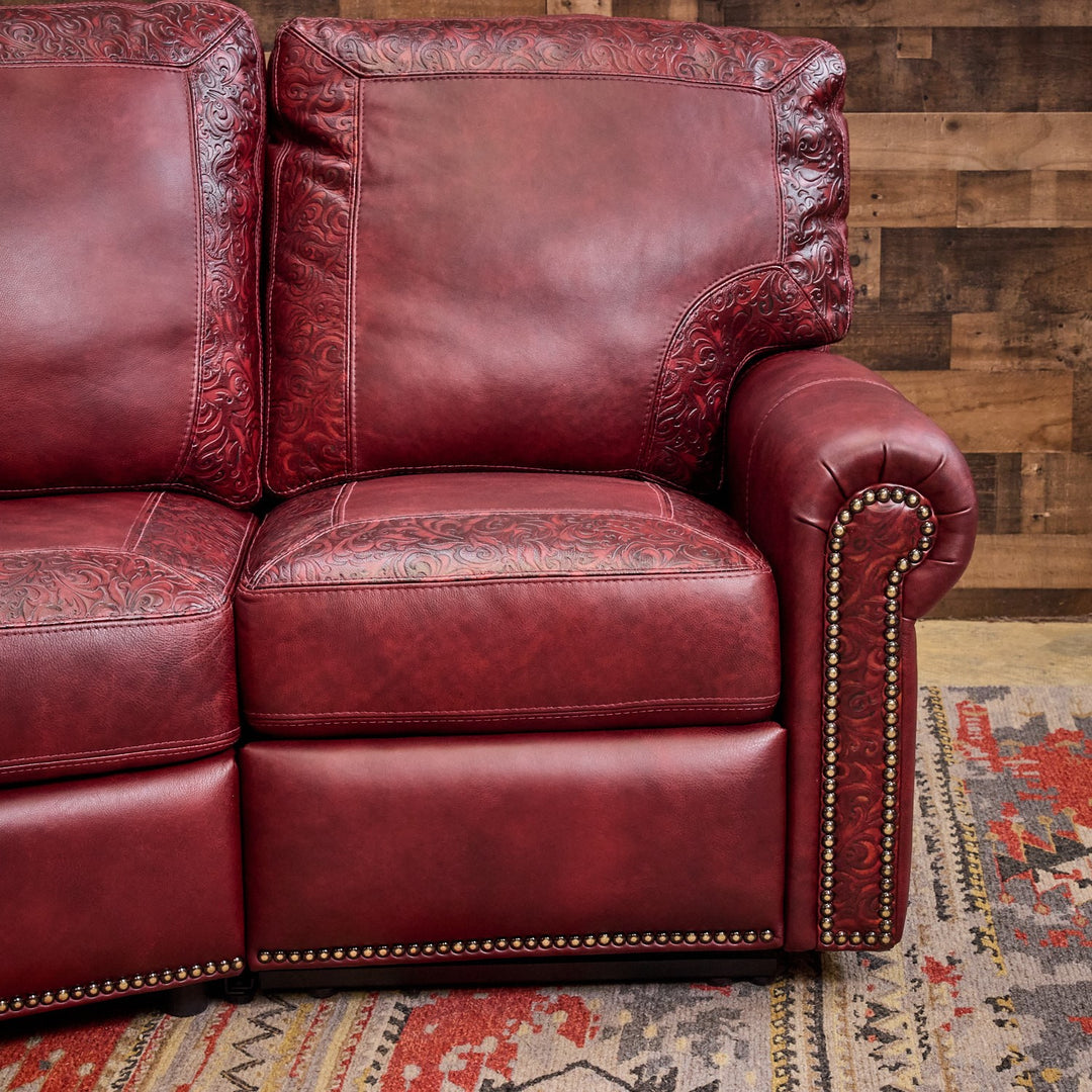 Farwell Leather Reclining Sofa