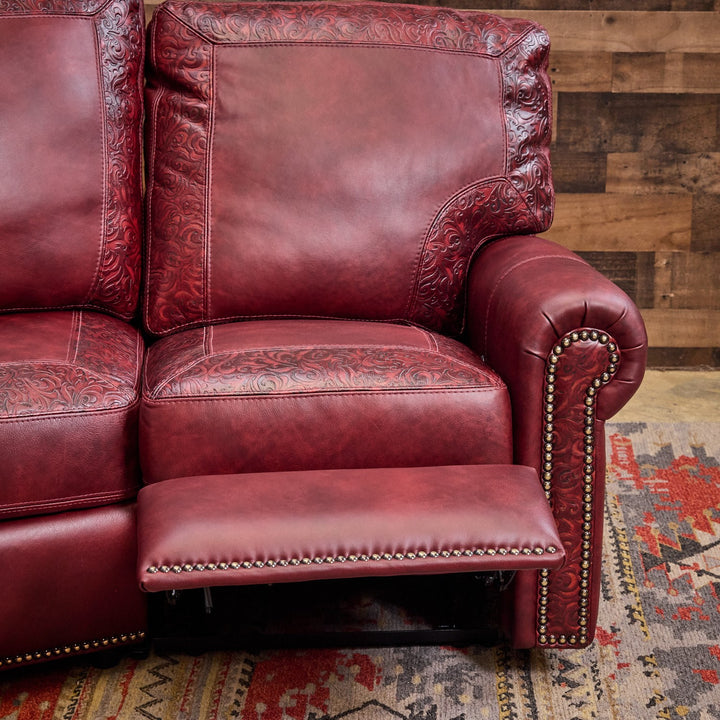 Farwell Leather Reclining Sofa
