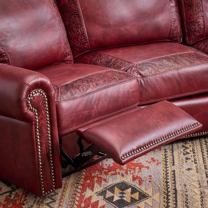 Farwell Leather Reclining Sofa