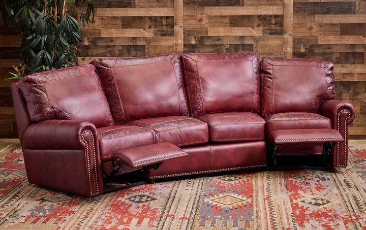 Farwell Leather Reclining Sofa