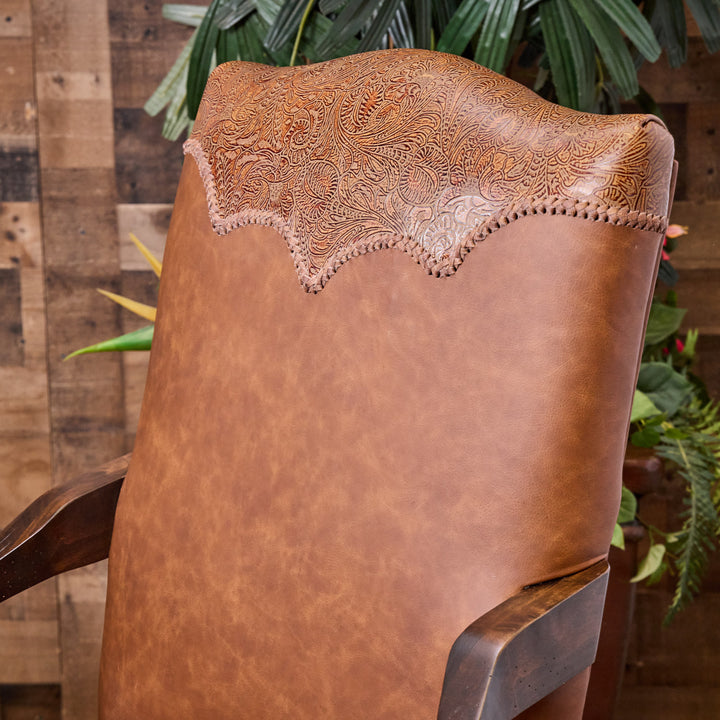 Reynosa Western Leather Dining Chair