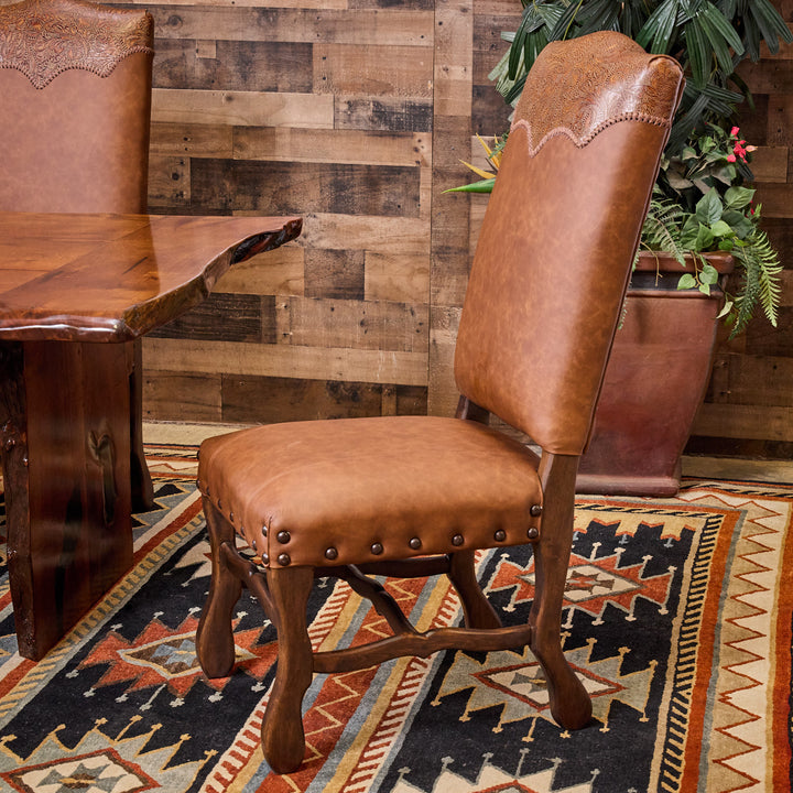 Reynosa Western Leather Dining Chair