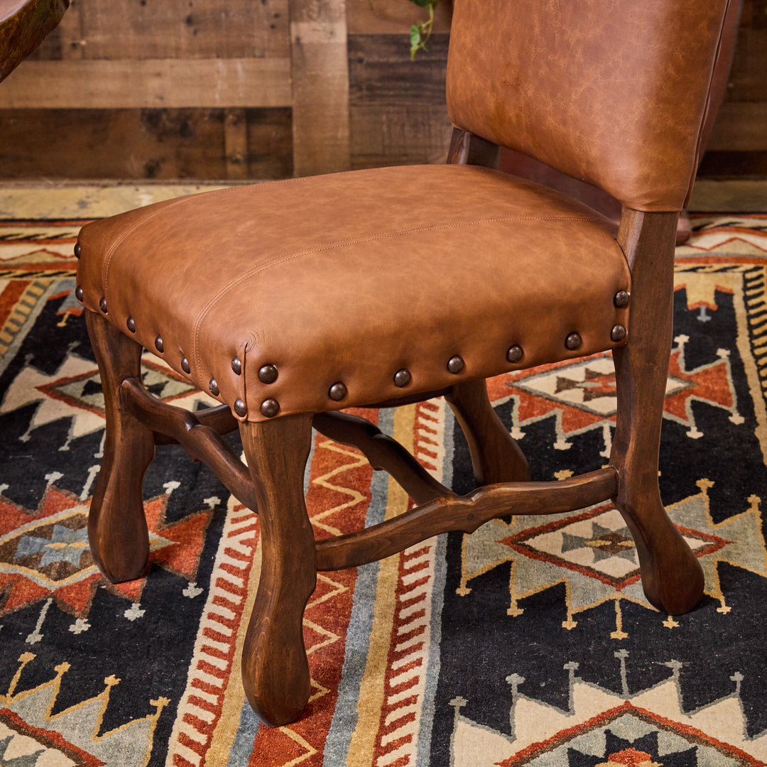 Reynosa Western Leather Dining Chair