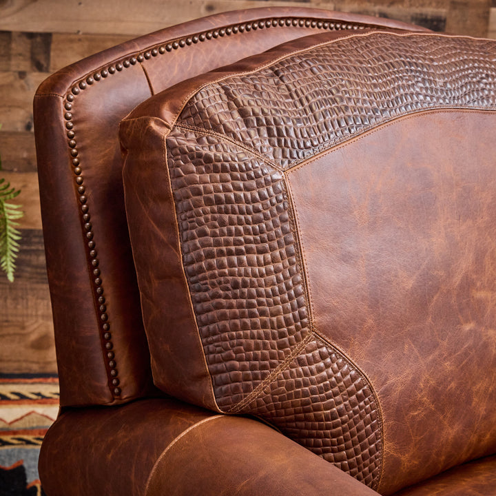 Denver Bison Leather Recliner