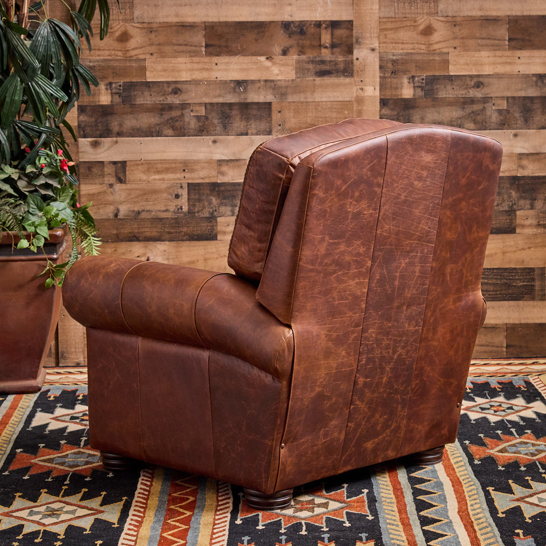 Denver Bison Leather Recliner