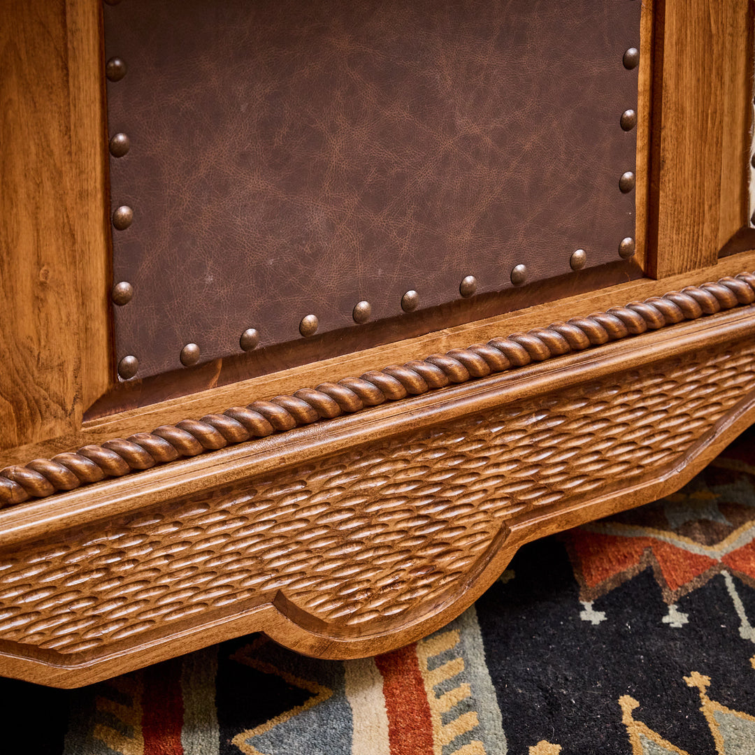 Patron Cowhide Office Desk