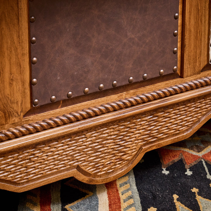 Patron Cowhide Office Desk