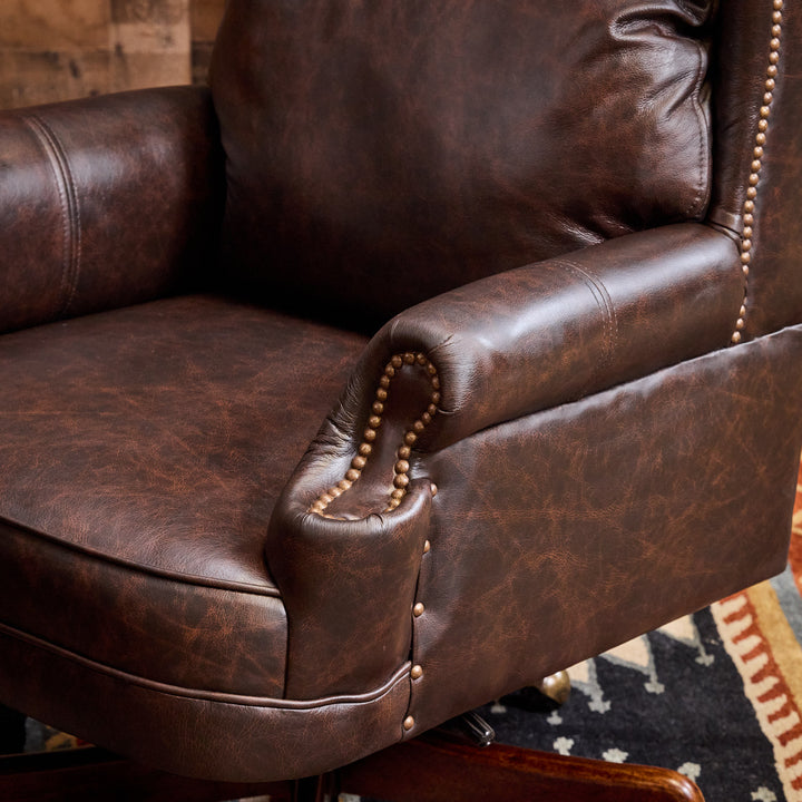 Telluride Western Leather Office Chair
