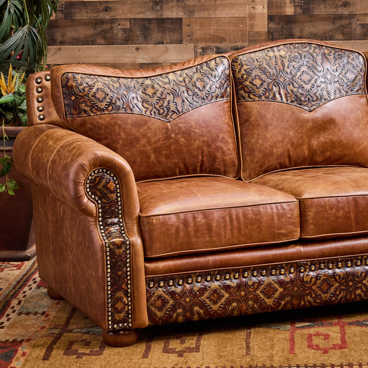 Bosque Ranch Leather Sofa