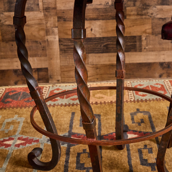Leone Iron Bar Table