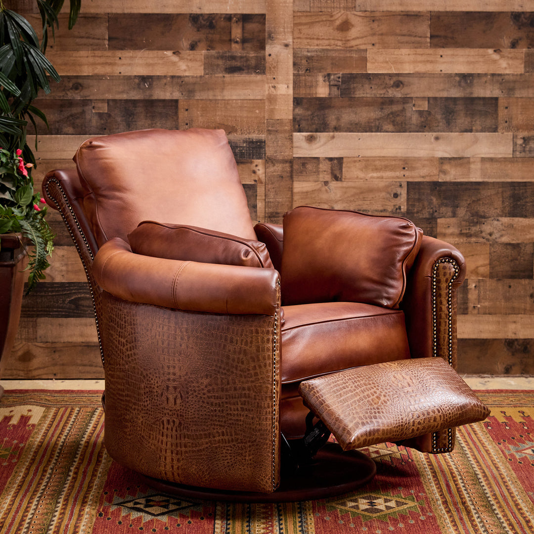 Paradise Western Leather Snug Recliner