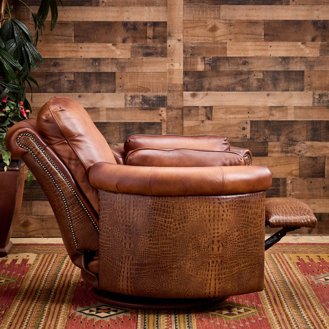 Paradise Western Leather Snug Recliner