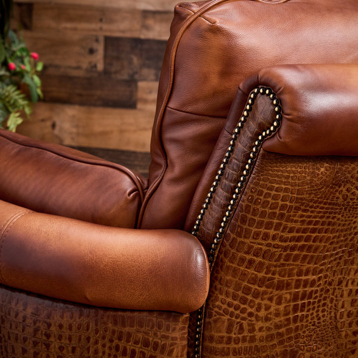 Paradise Western Leather Snug Recliner