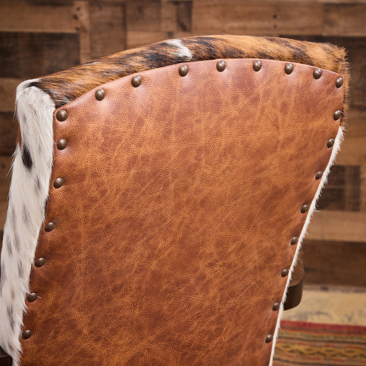 Bovina Western Cowhide Office Chair