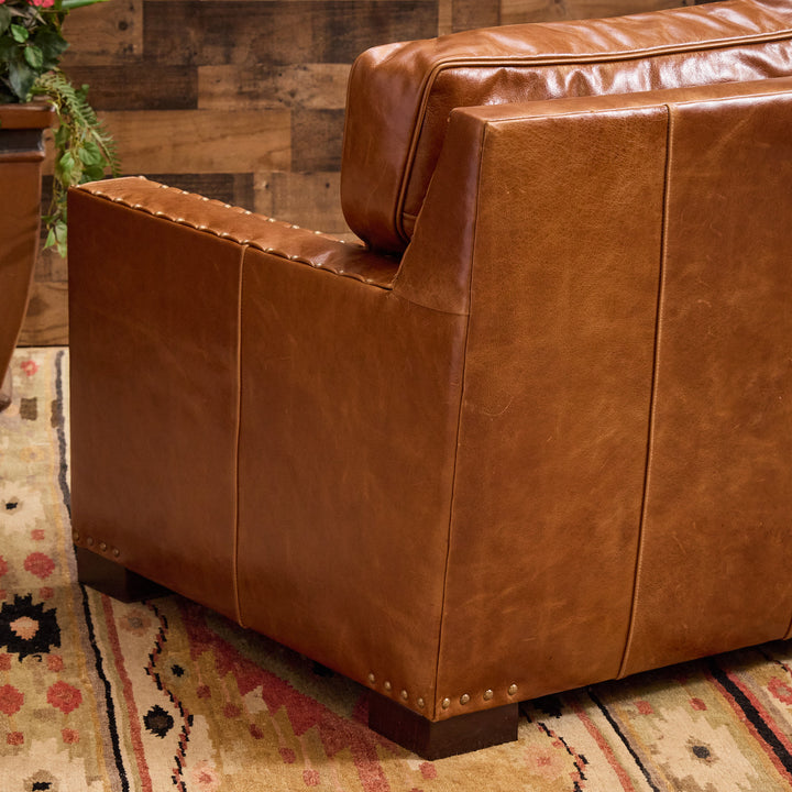 Cambridge Sycamore Leather Sofa