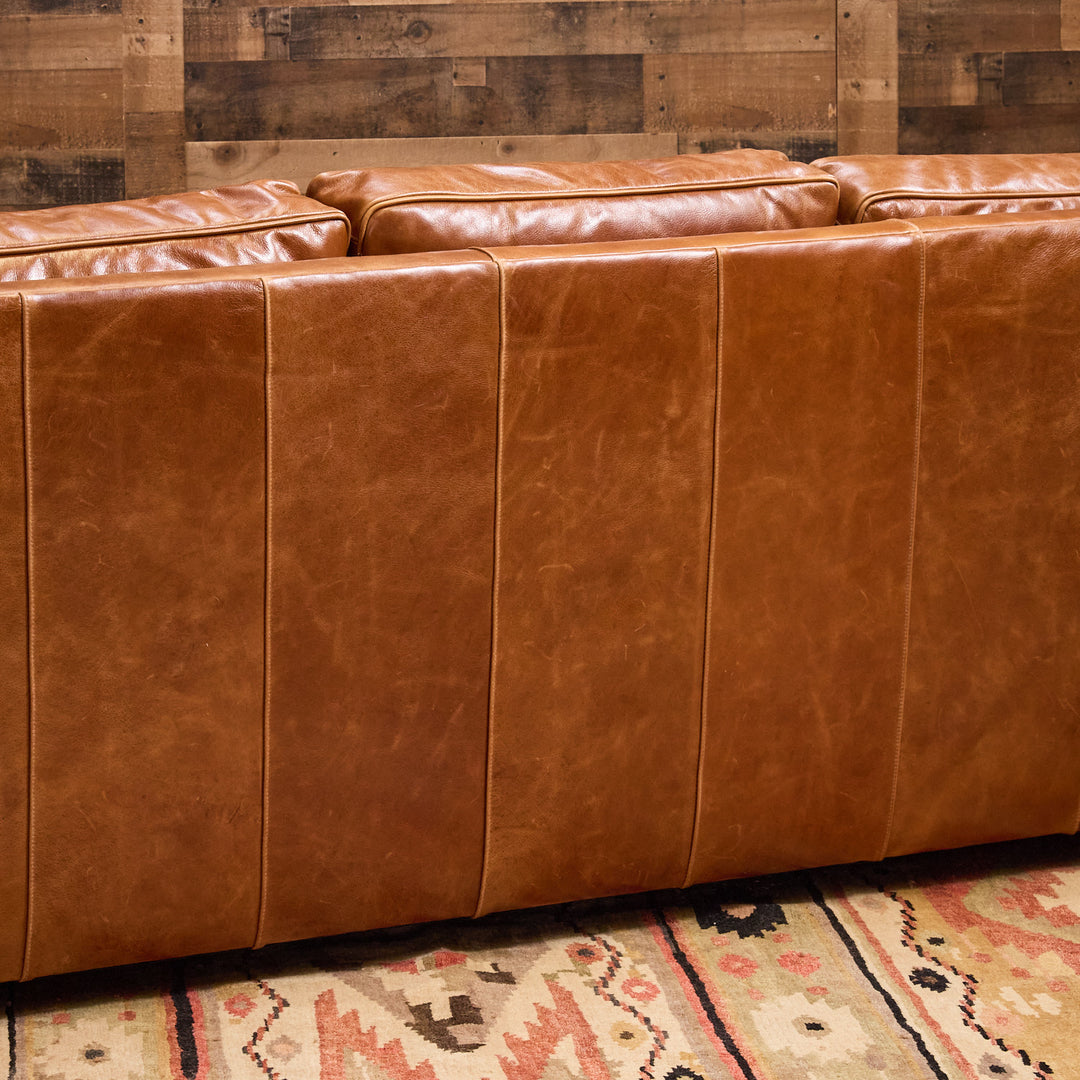 Cambridge Sycamore Leather Sofa