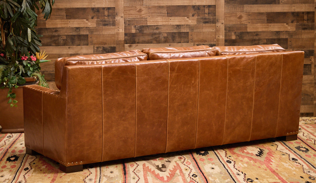 Cambridge Sycamore Leather Sofa