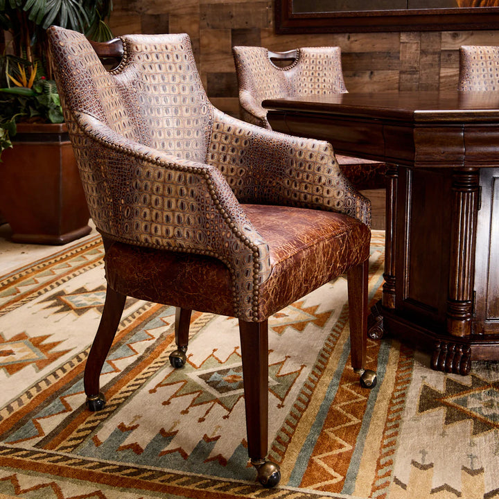 Revenant Western Game Table and Game Chairs