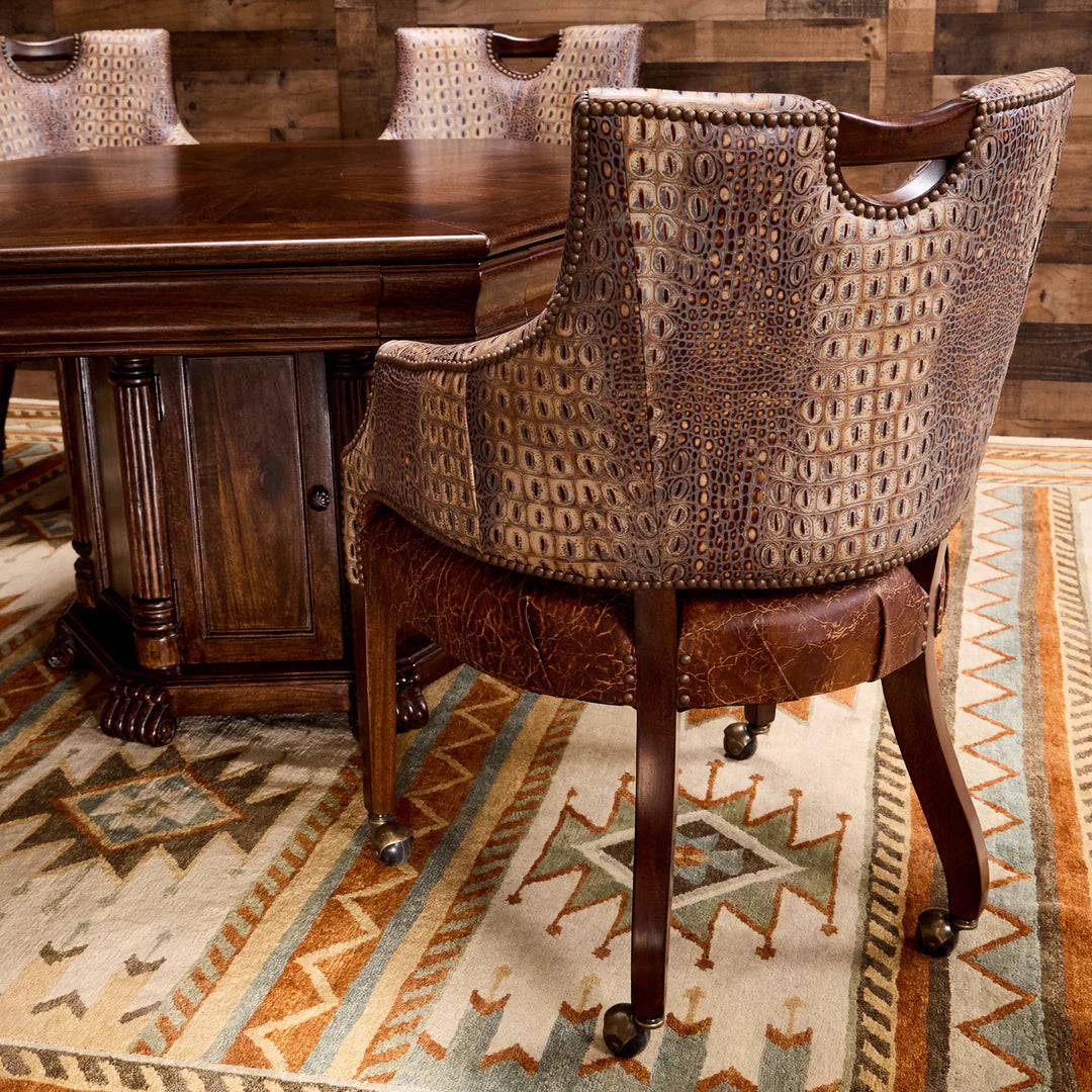 Revenant Western Game Table and Game Chairs