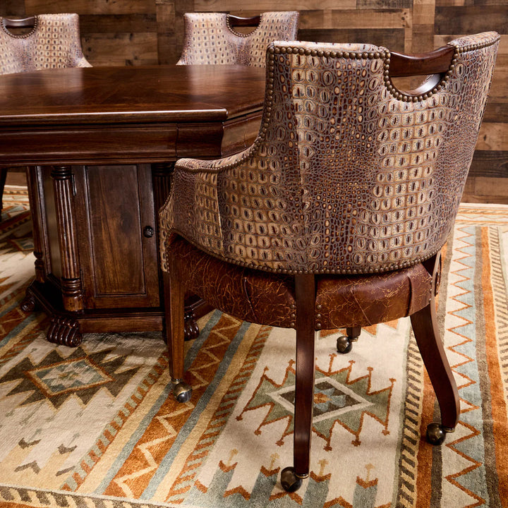 Revenant Western Game Table and Game Chairs
