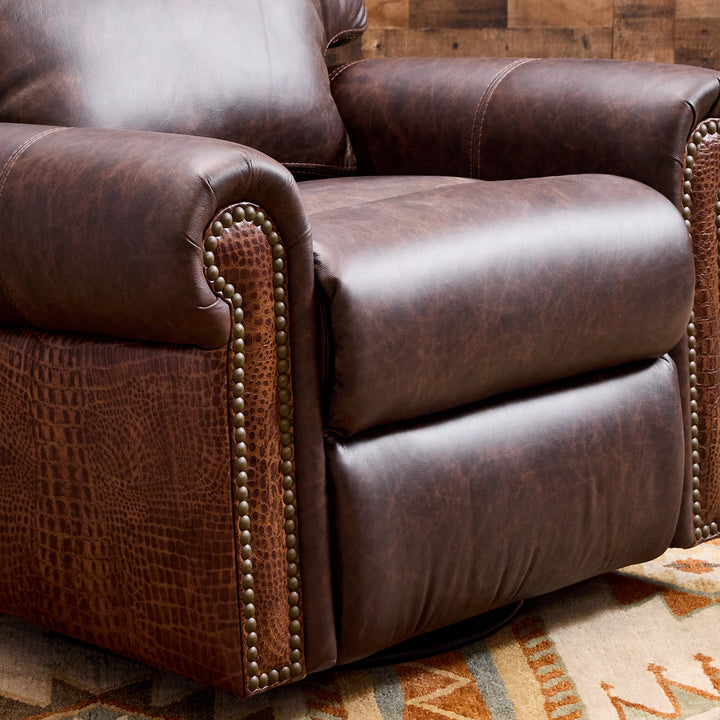 Coley Cayman Western Leather Recliner