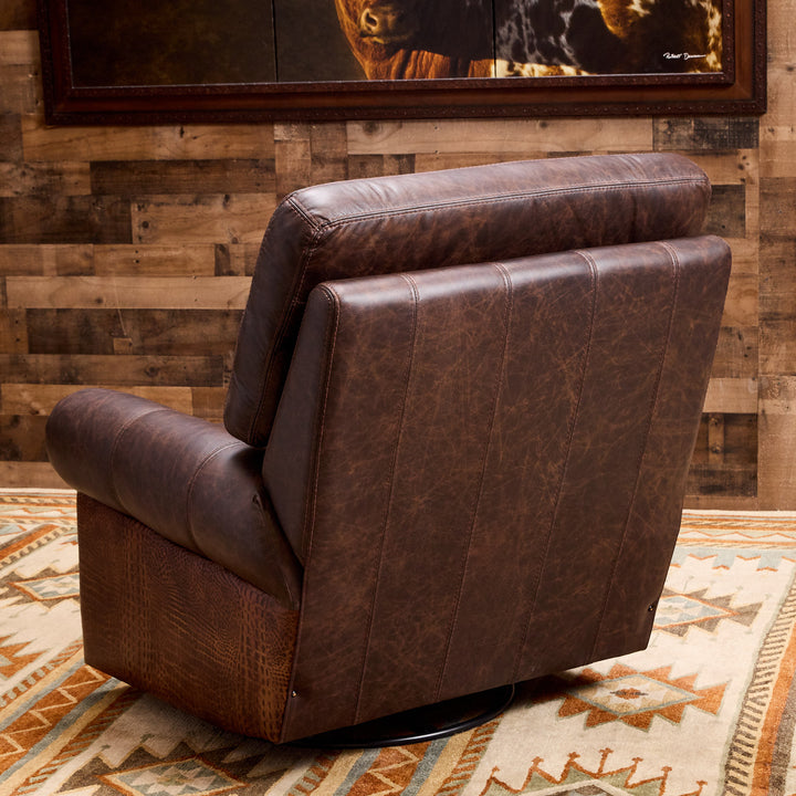 Coley Cayman Western Leather Recliner