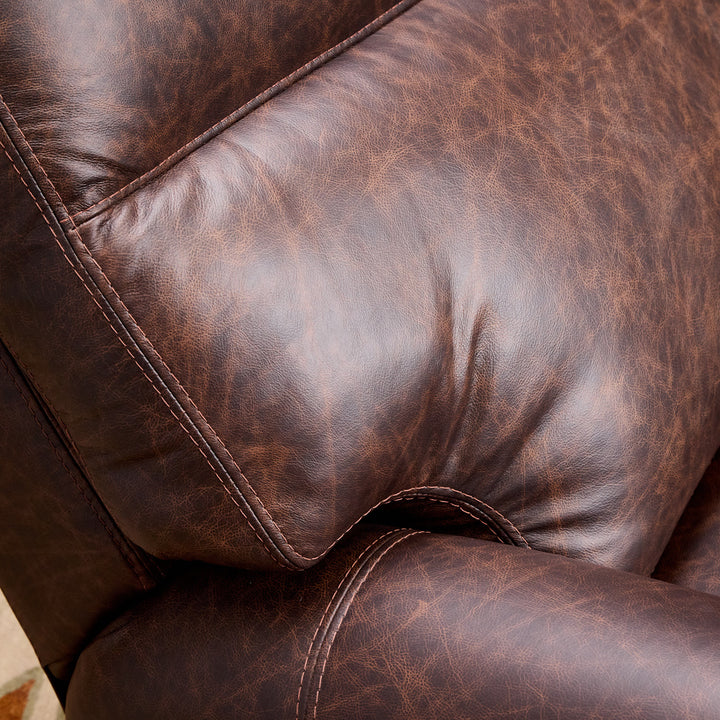 Coley Cayman Western Leather Recliner