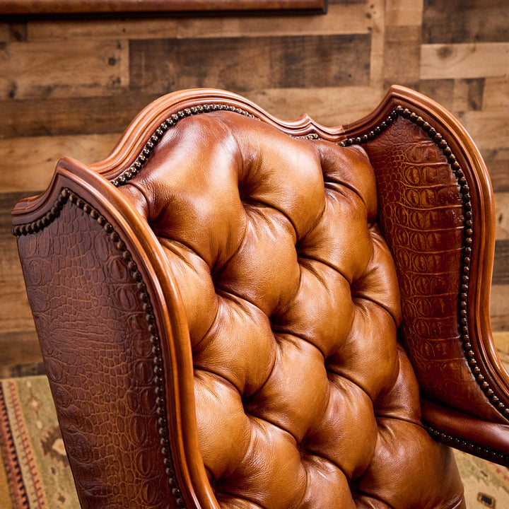 Morgana Western Leather Office Chair