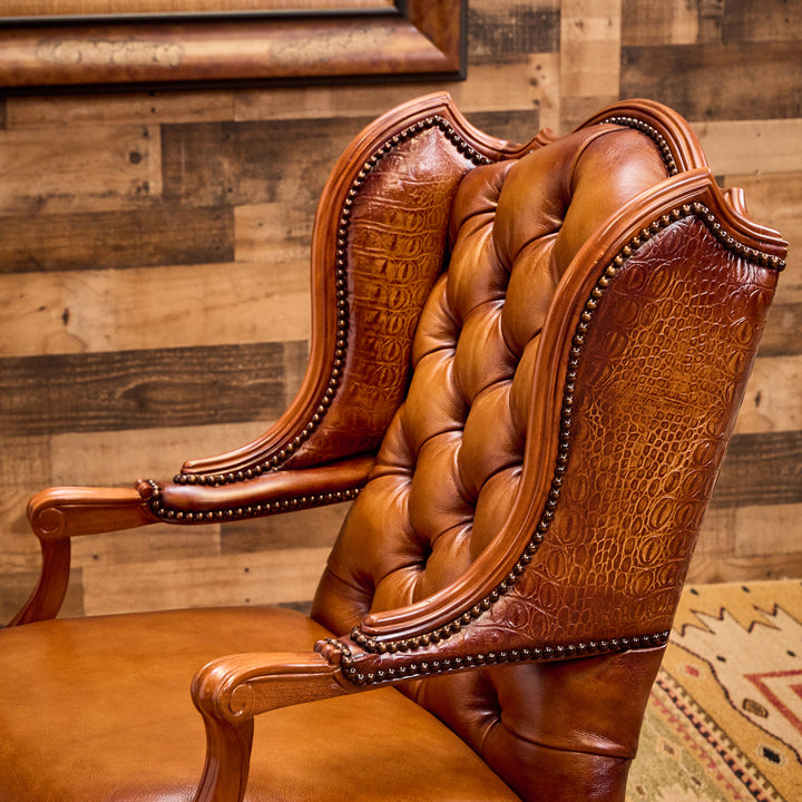 Morgana Western Leather Office Chair