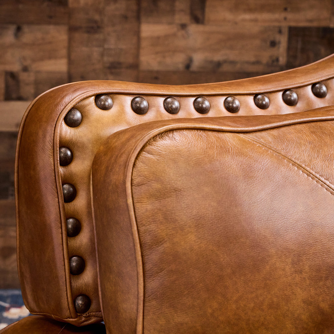 Myriad Leather Reclining Loveseat