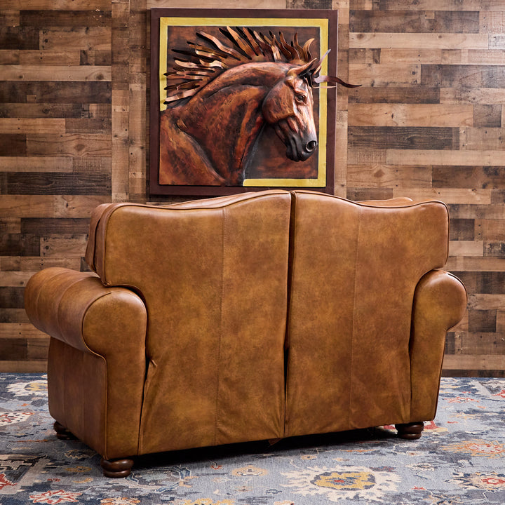 Myriad Leather Reclining Loveseat