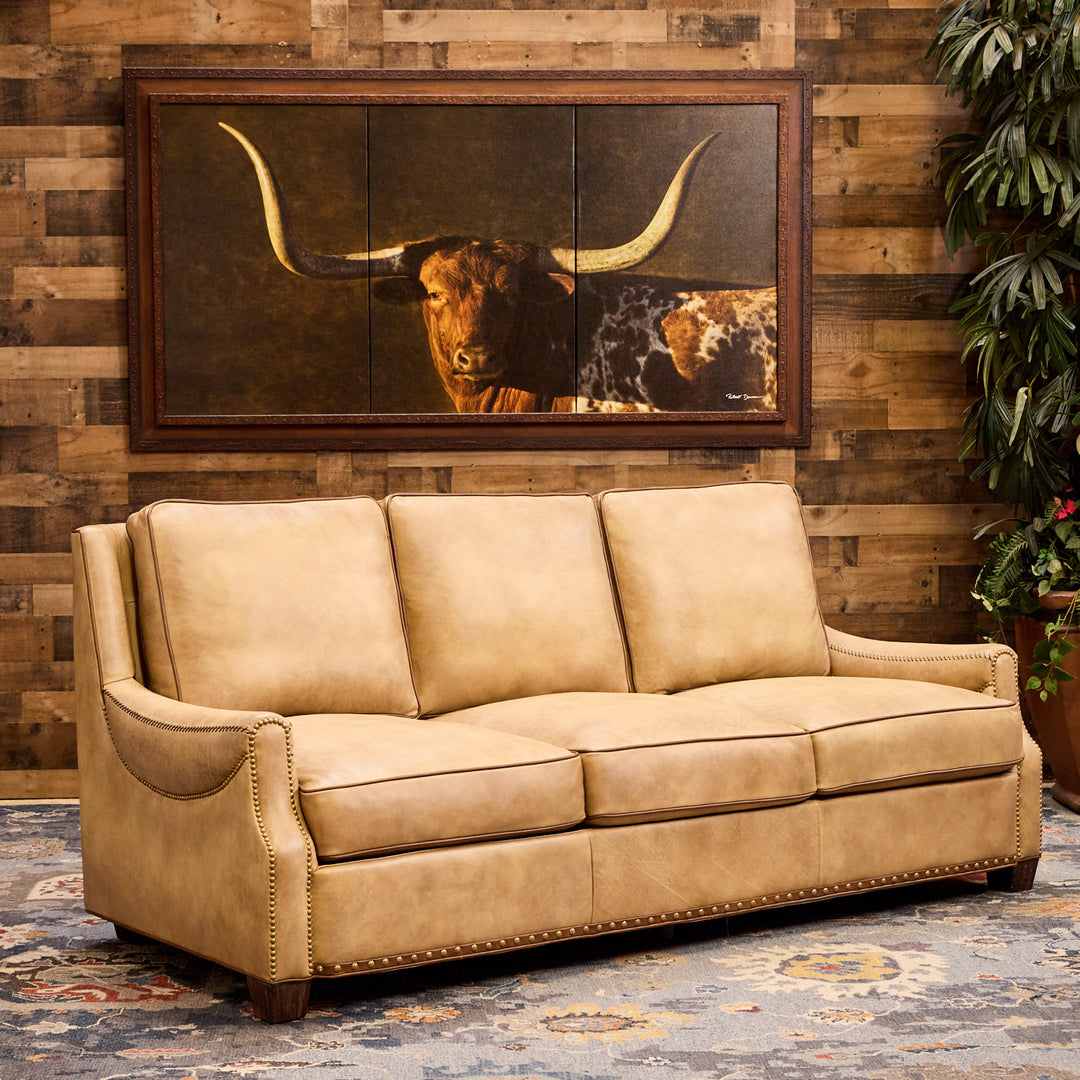 Wheatland Leather Sofa